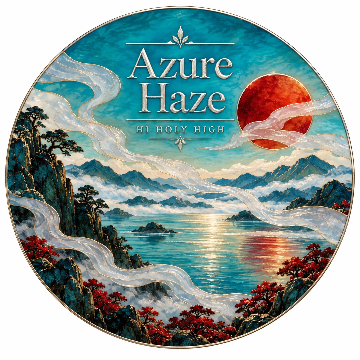 Arte provisional A-R1 · Azure Haze
