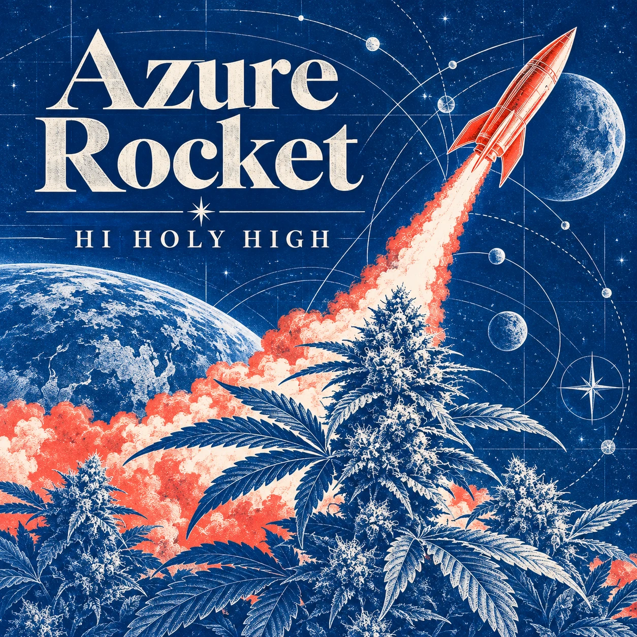 Arte provisional A-S1 · Azure Rocket