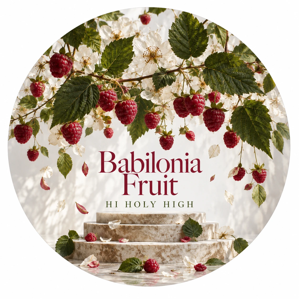 Arte provisional A-R1 · Babilonia Fruit