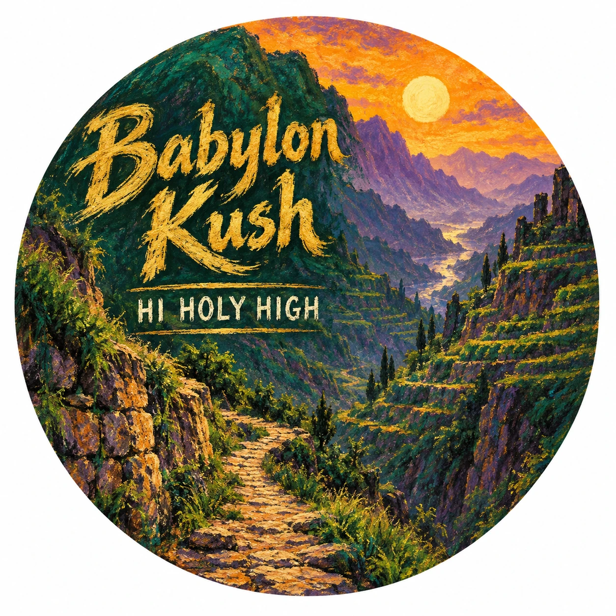 Arte provisional A-R1 · Babylon Kush