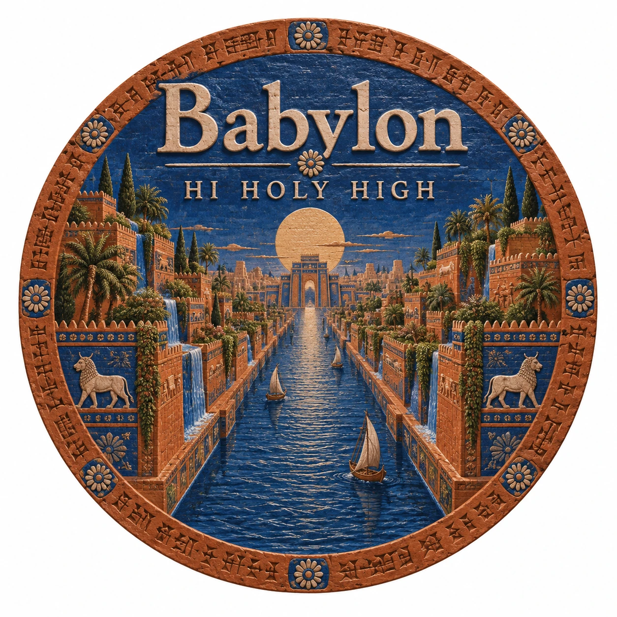 Arte provisional A-R1 · Babylon