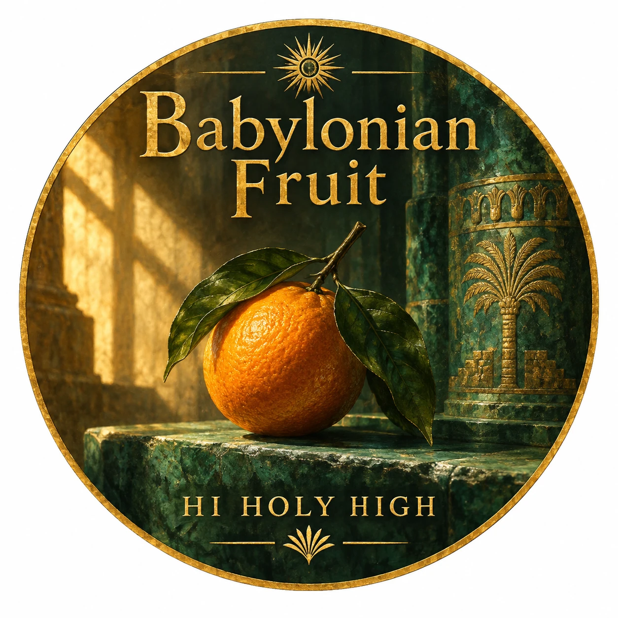 Arte provisional A-R1 · Babylonian Fruit