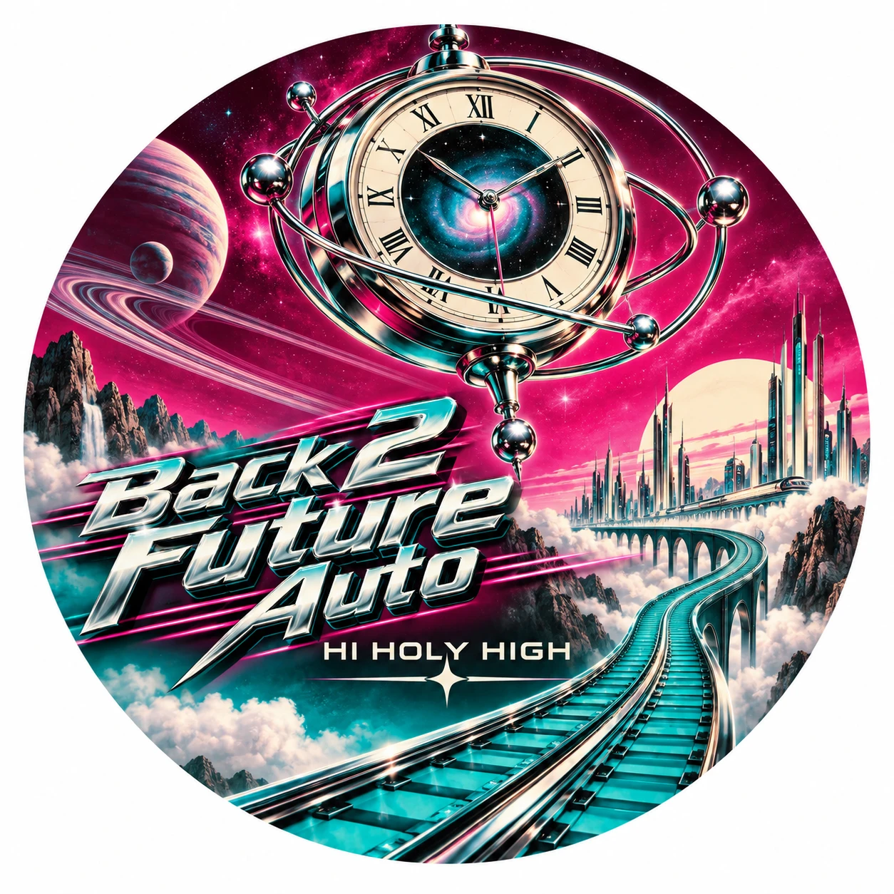 Arte provisional A-R1 · Back 2 Future Auto