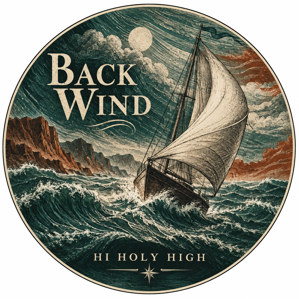Arte provisional A-R1 · Back Wind