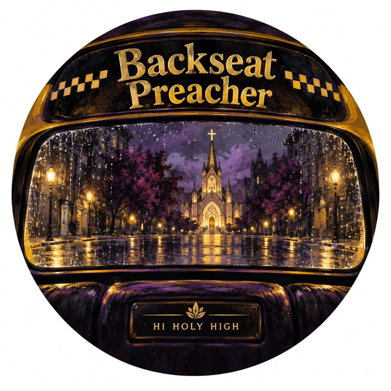 Arte provisional A-R1 · Backseat Preacher