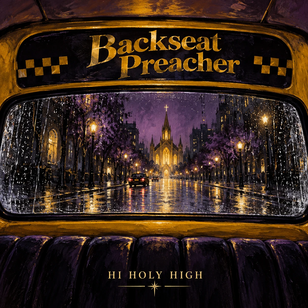 Arte provisional A-S1 · Backseat Preacher