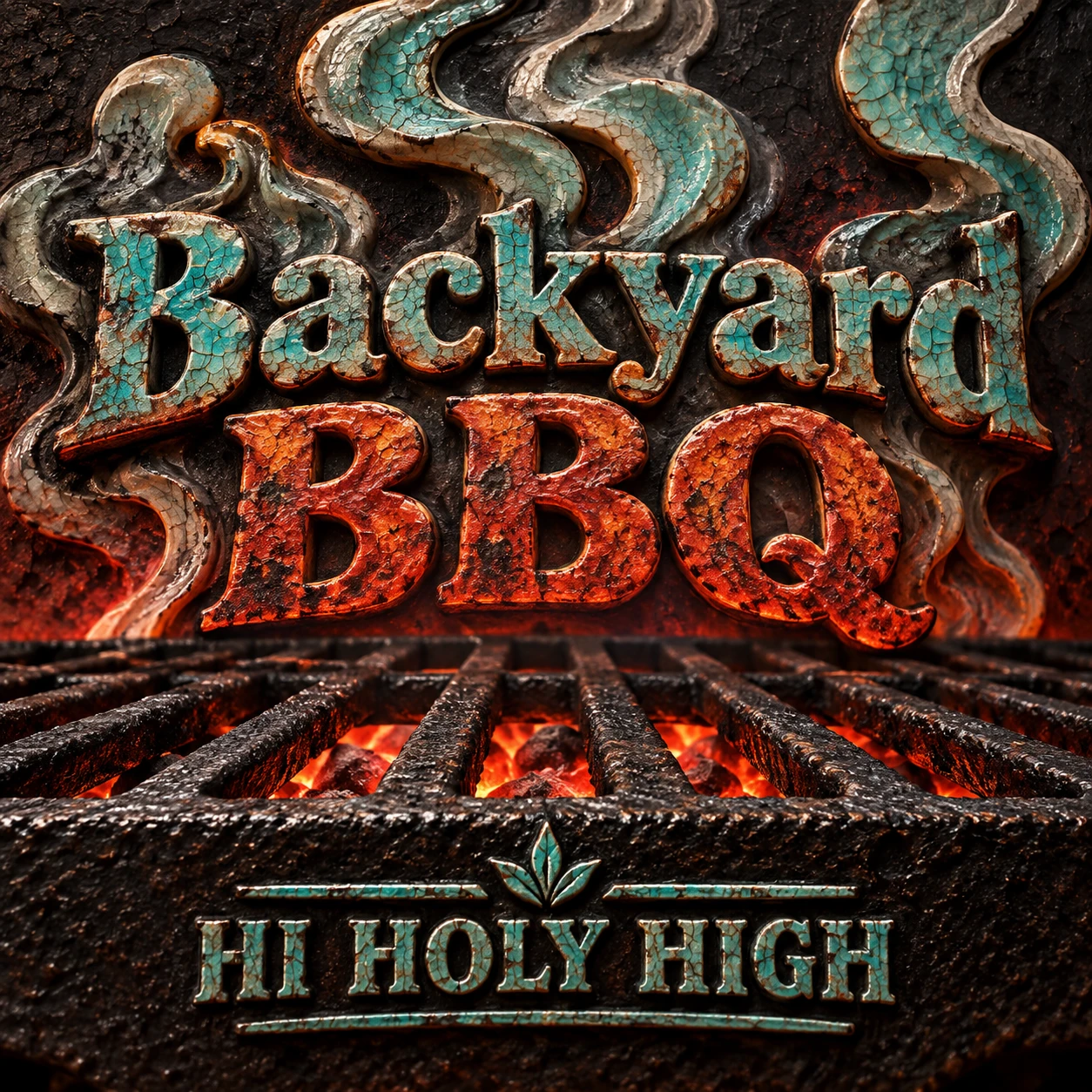 Arte provisional A-S1 · Backyard BBQ