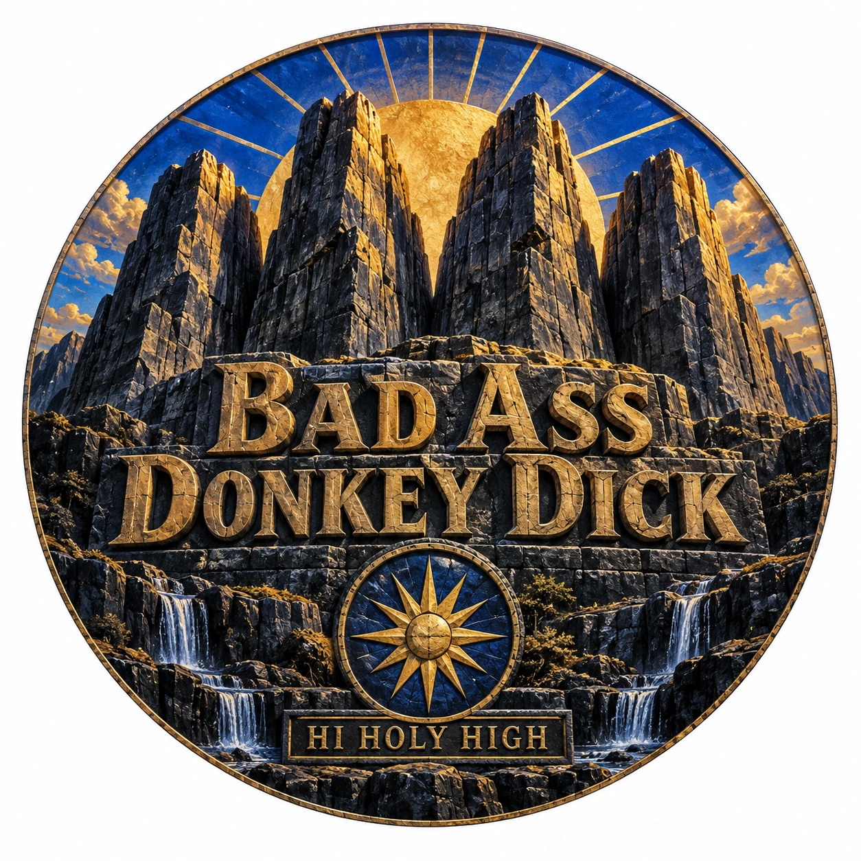 Arte provisional A-R1 · Bad Ass Donkey Dick