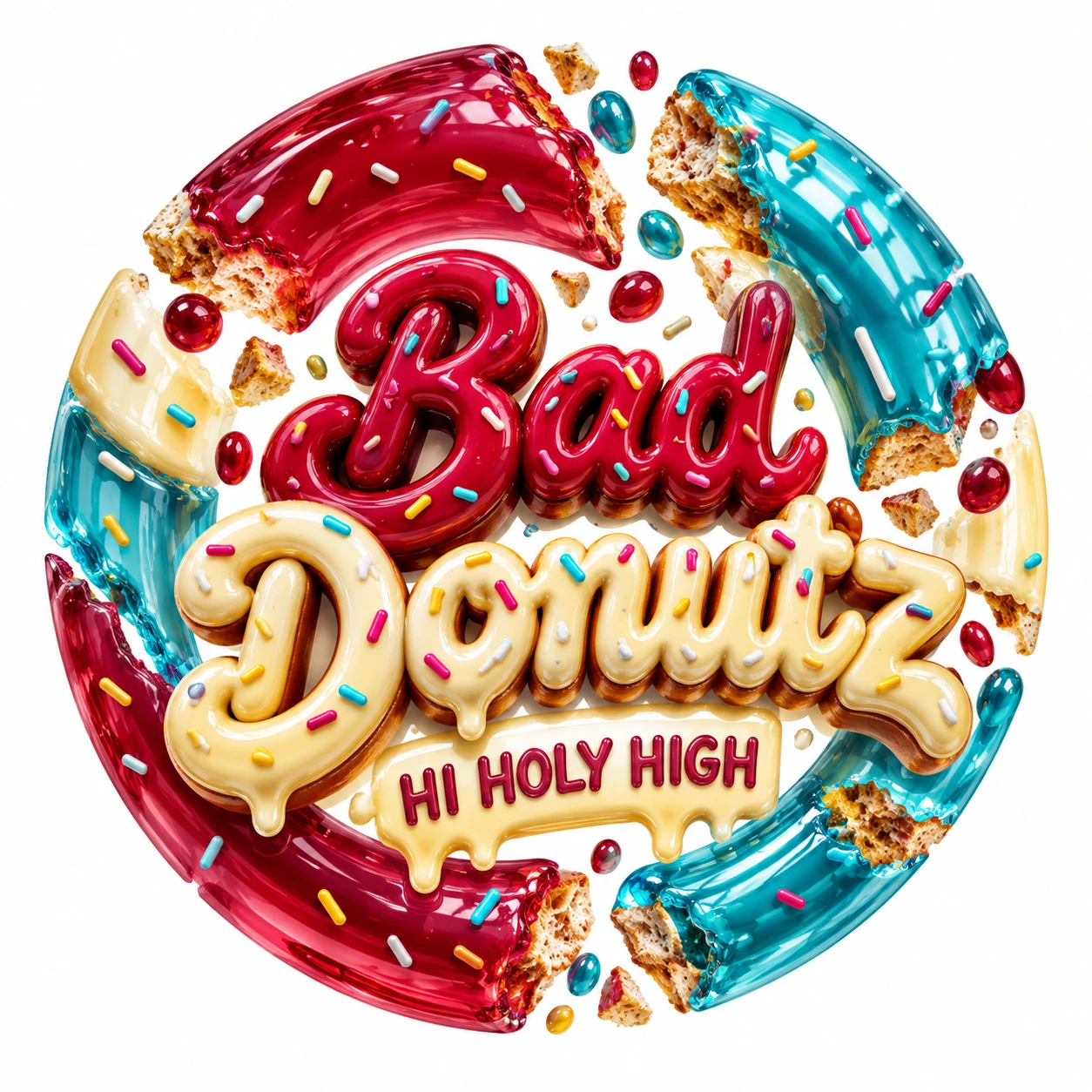 Arte provisional A-R1 · Bad Donutz