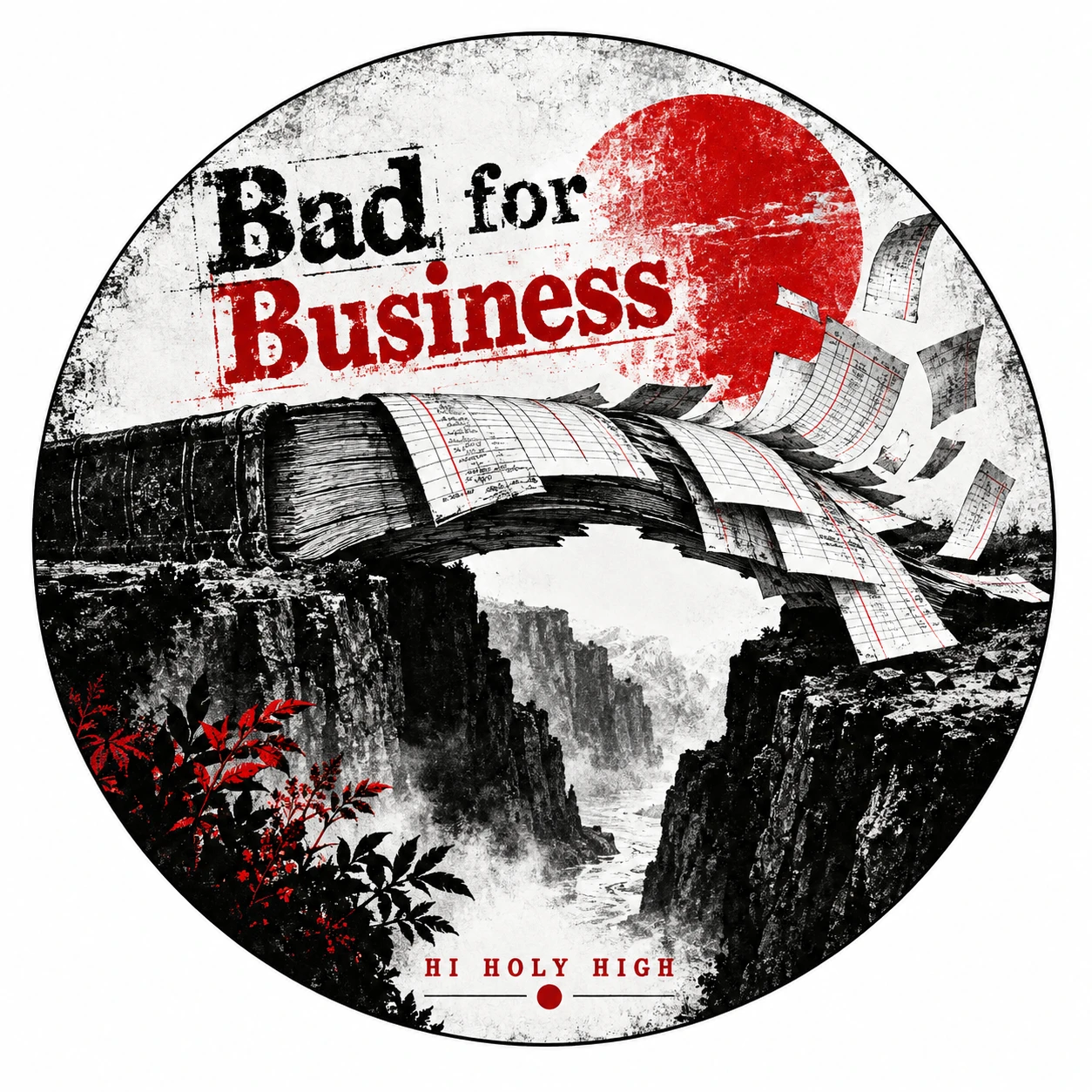 Arte provisional A-R1 · Bad for Business