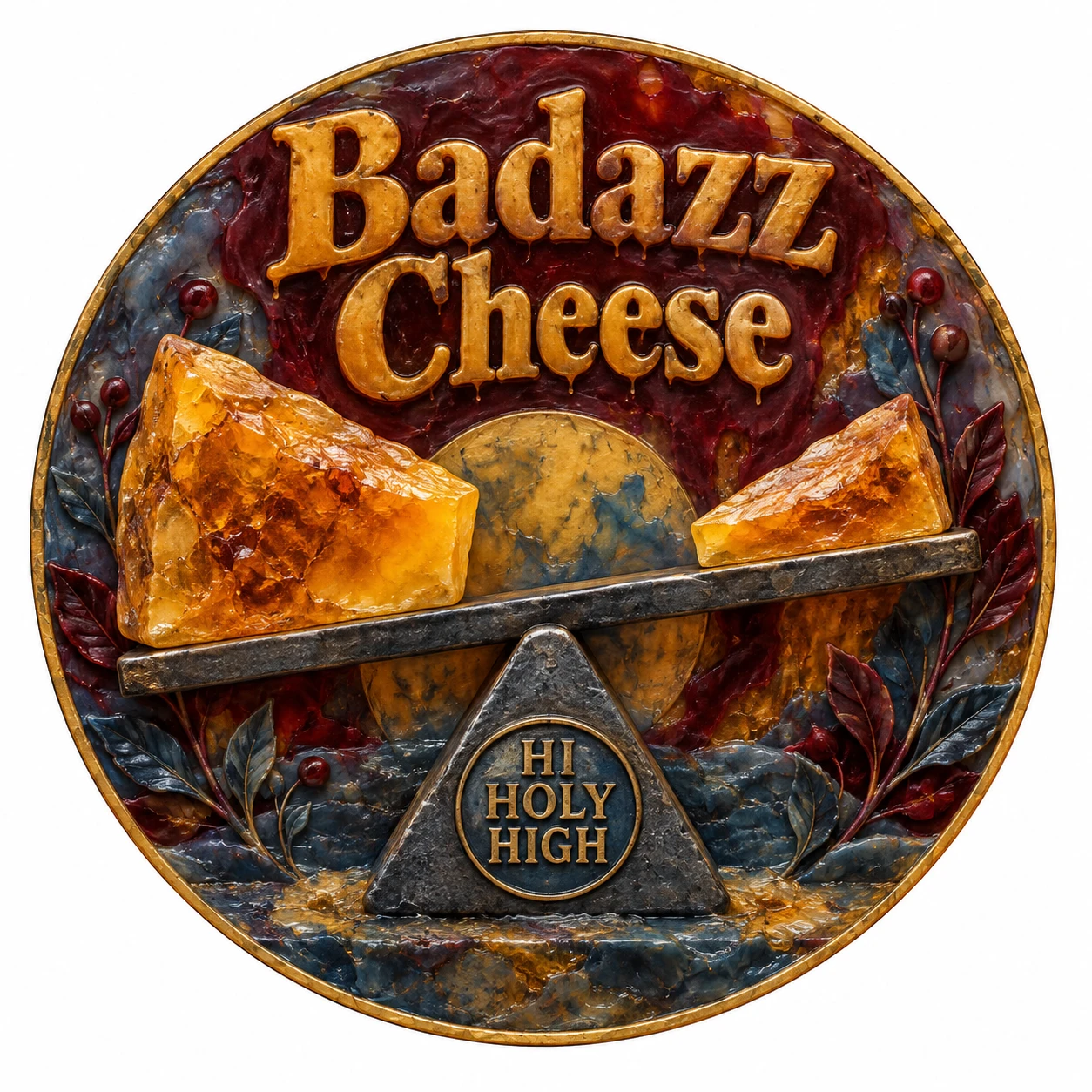 Arte provisional A-R1 · Badazz Cheese