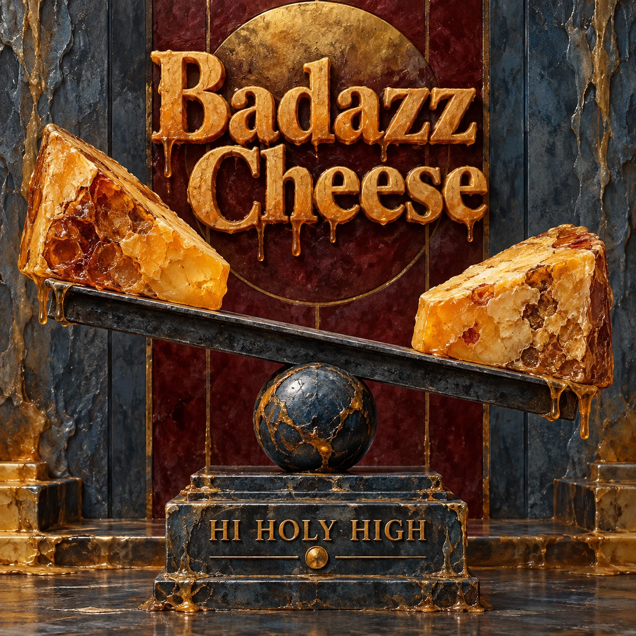 Arte provisional A-S1 · Badazz Cheese