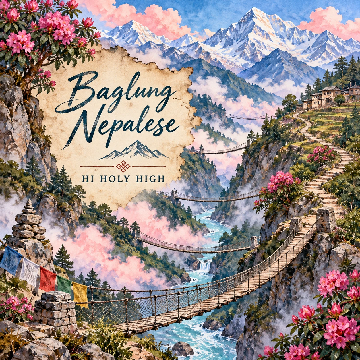 Arte provisional A-S1 · Baglung Nepalese