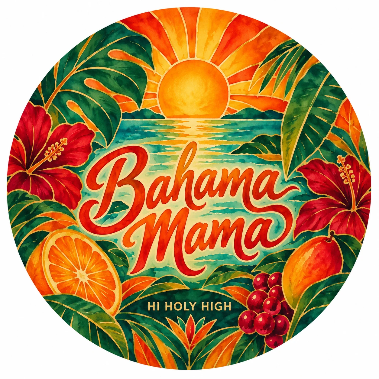 Arte provisional A-R1 · Bahama Mama