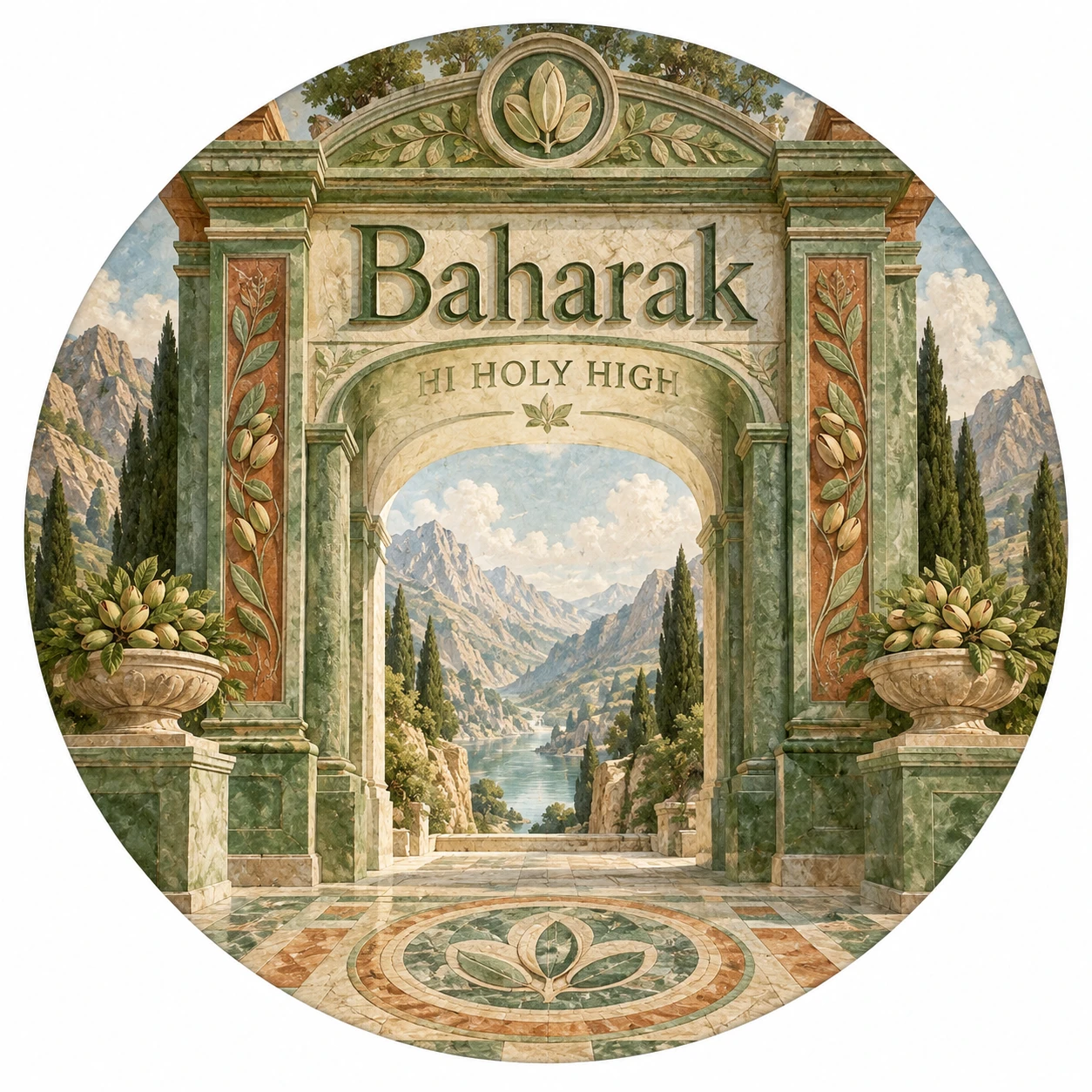 Arte provisional A-R1 · Baharak