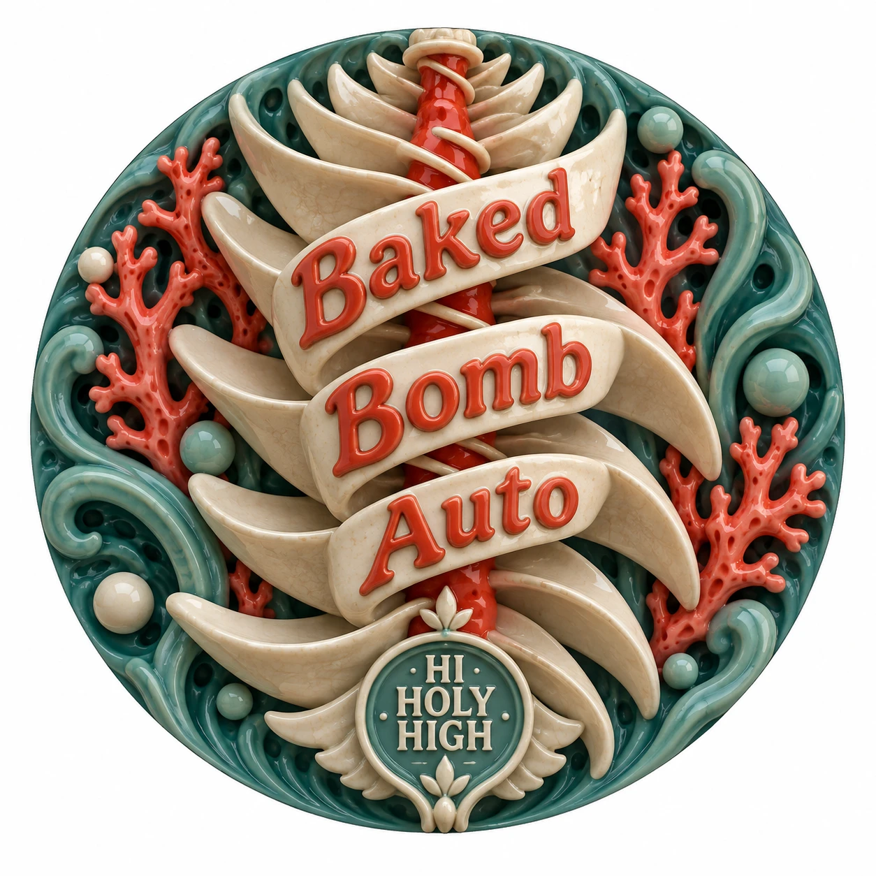 Arte provisional A-R1 · Baked Bomb Auto
