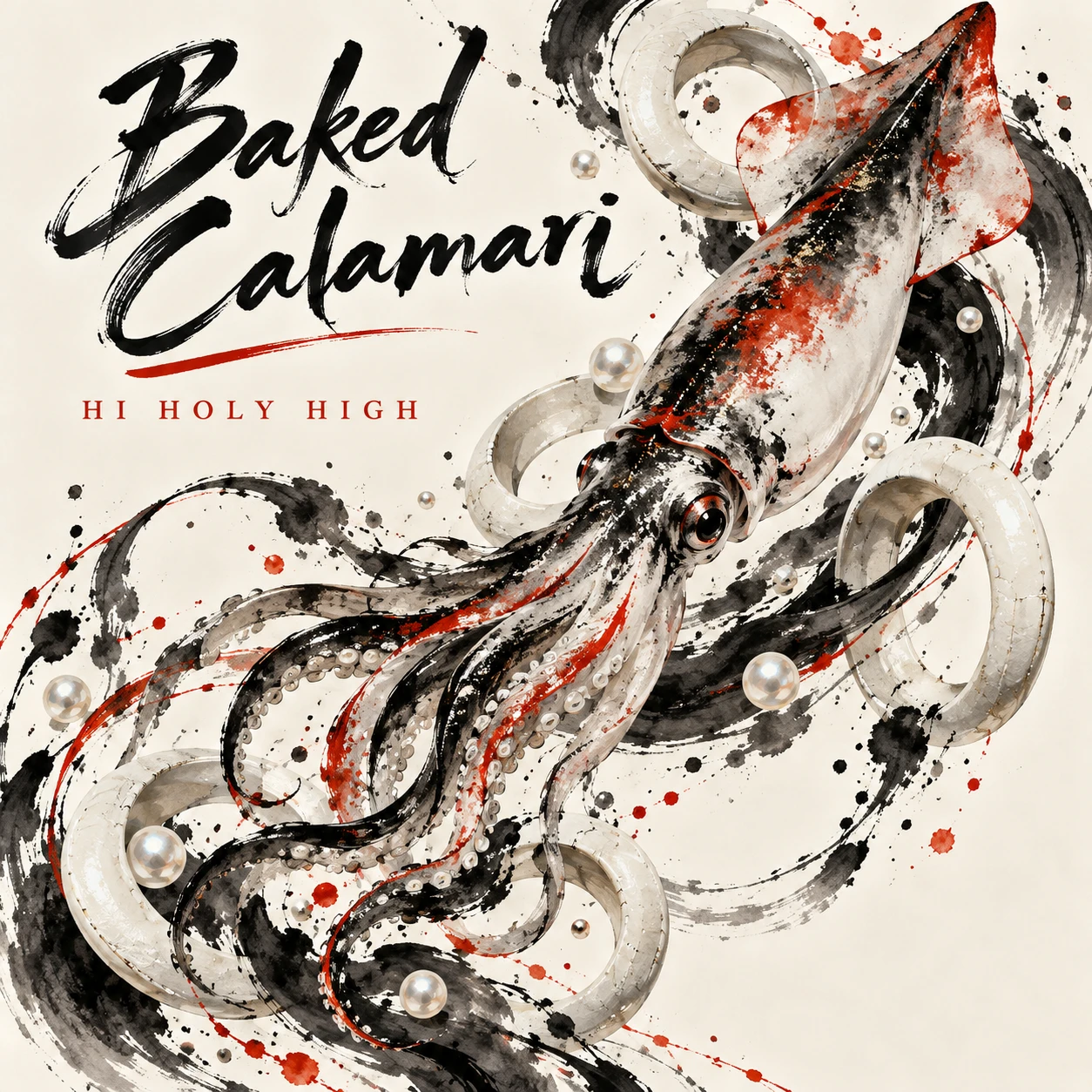 Arte provisional A-S1 · Baked Calamari