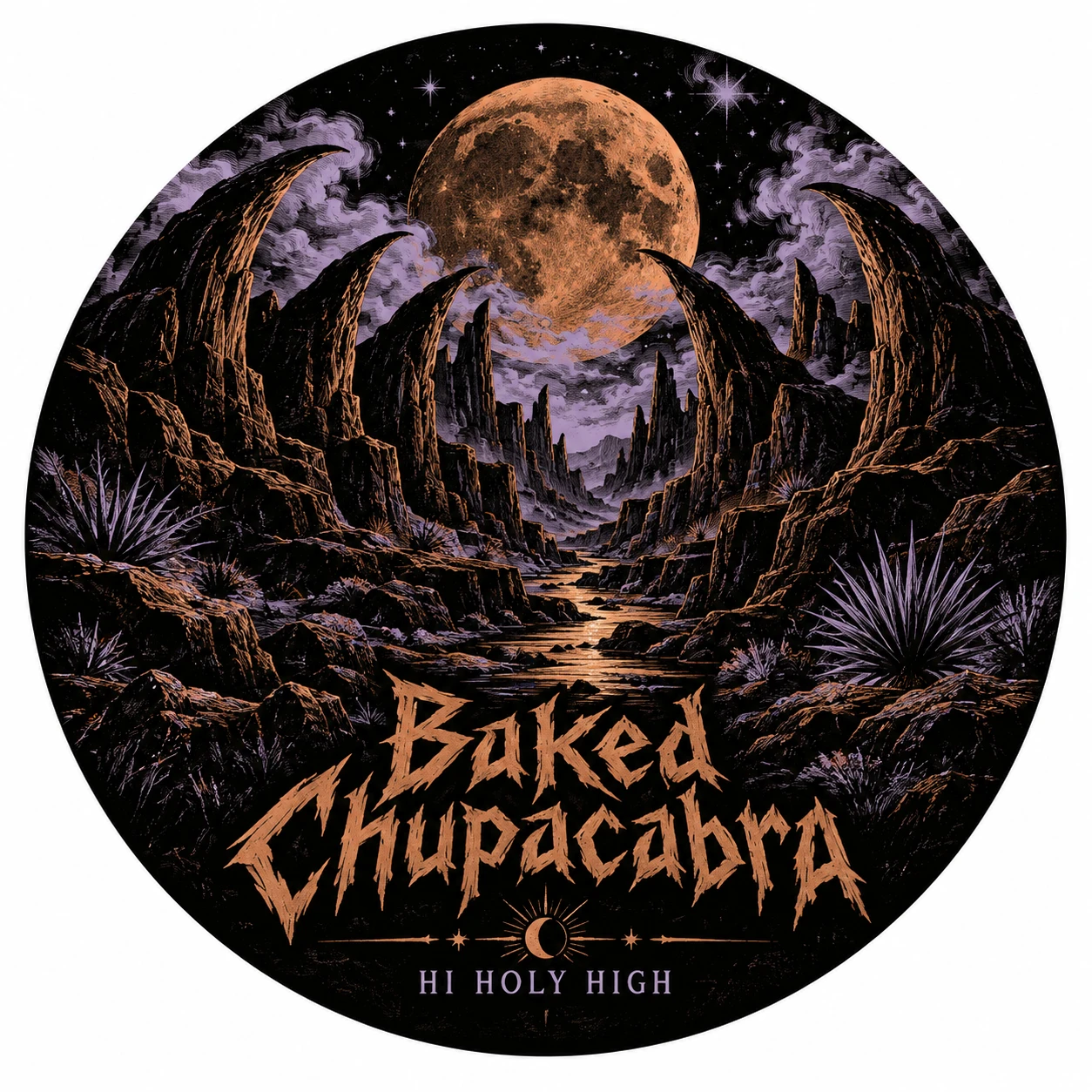 Arte provisional A-R1 · Baked Chupacabra