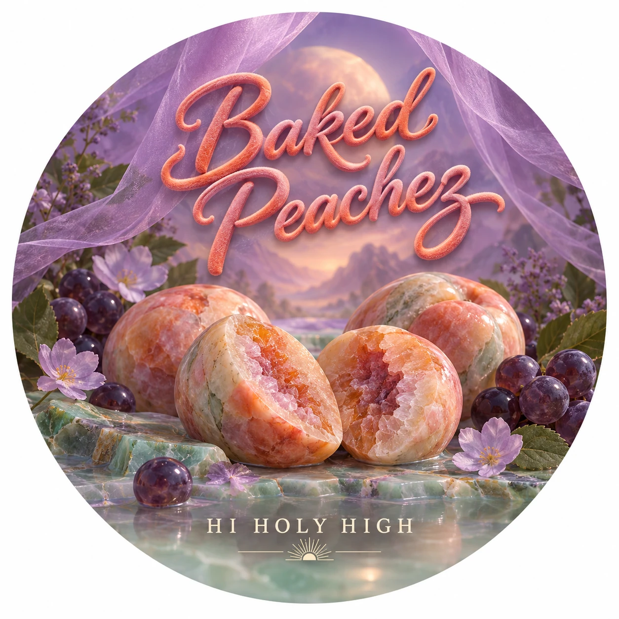 Arte provisional A-R1 · Baked Peachez