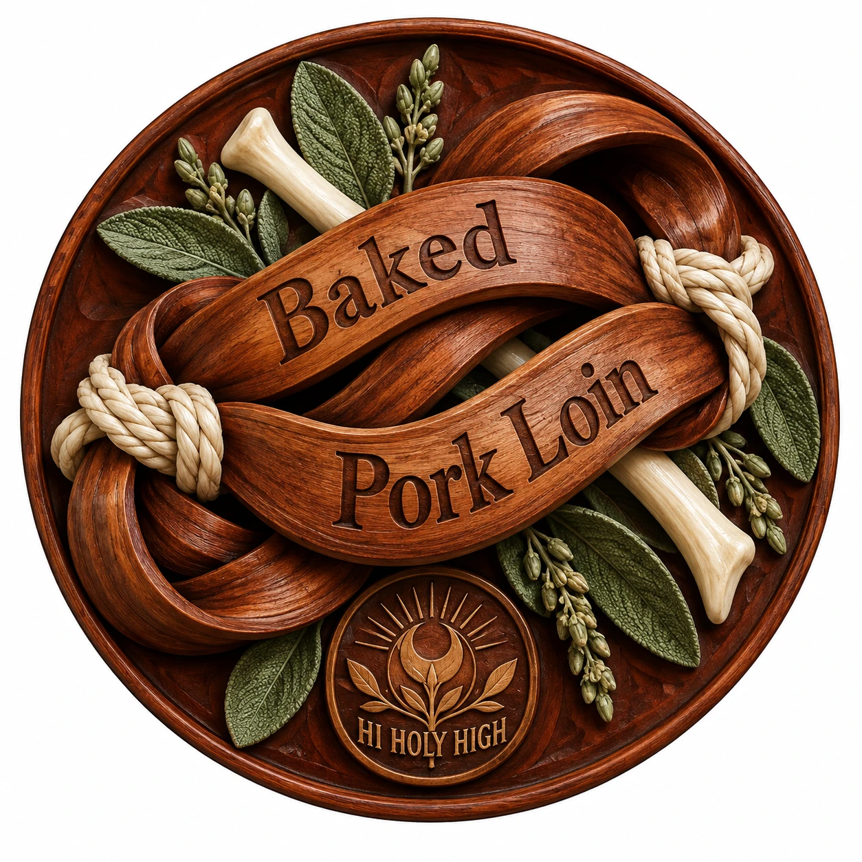 Arte provisional A-R1 · Baked Pork Loin