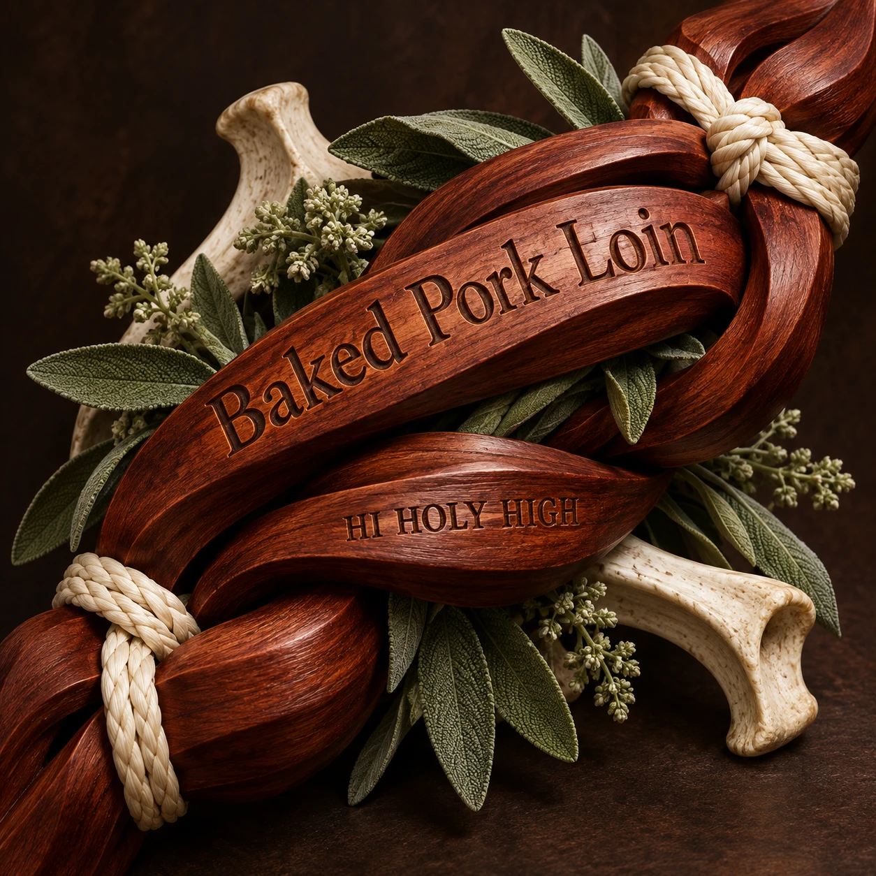 Arte provisional A-S1 · Baked Pork Loin
