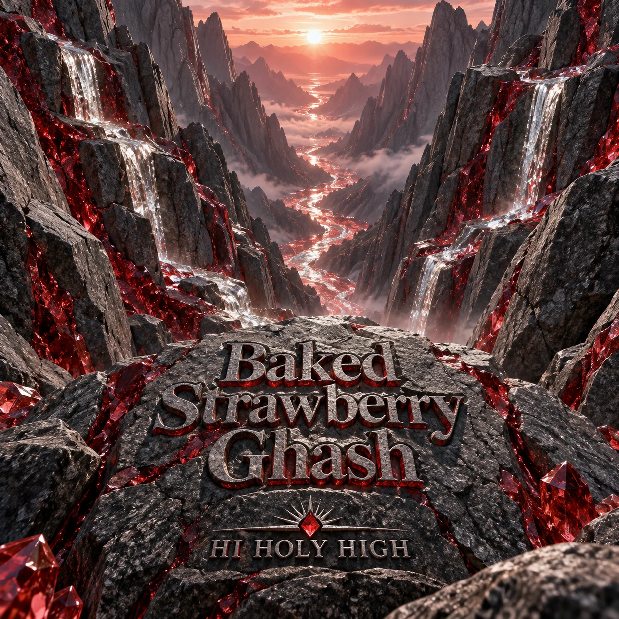 Arte provisional A-S1 · Baked Strawberry Ghash