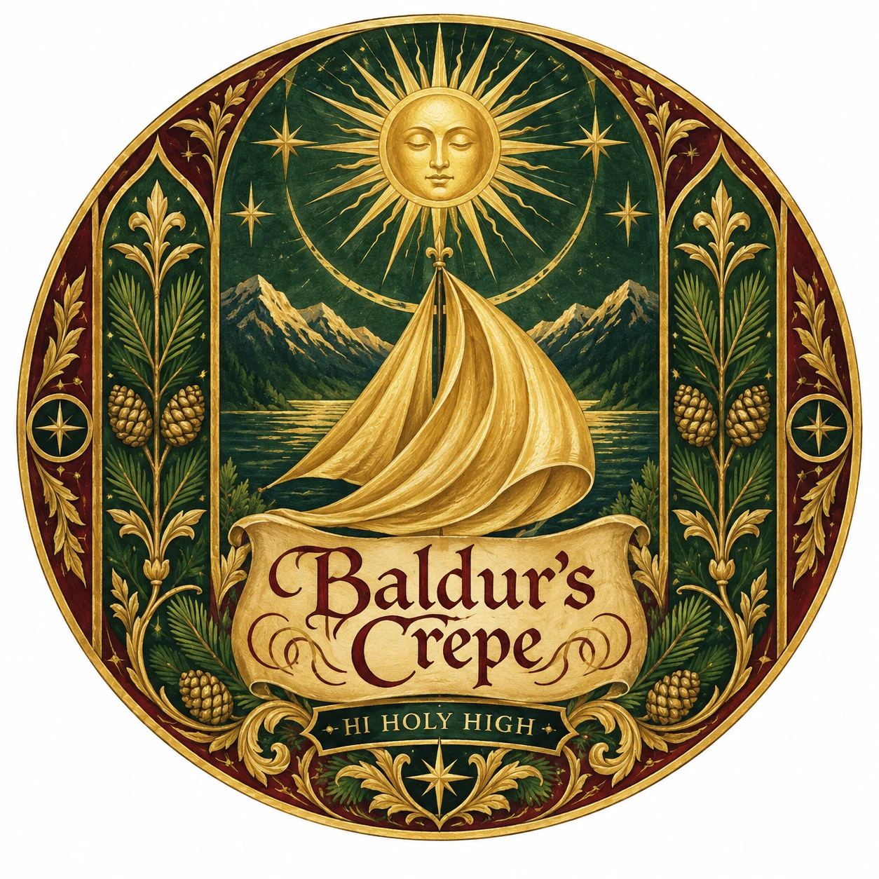 Arte provisional A-R1 · Baldur's Crepe
