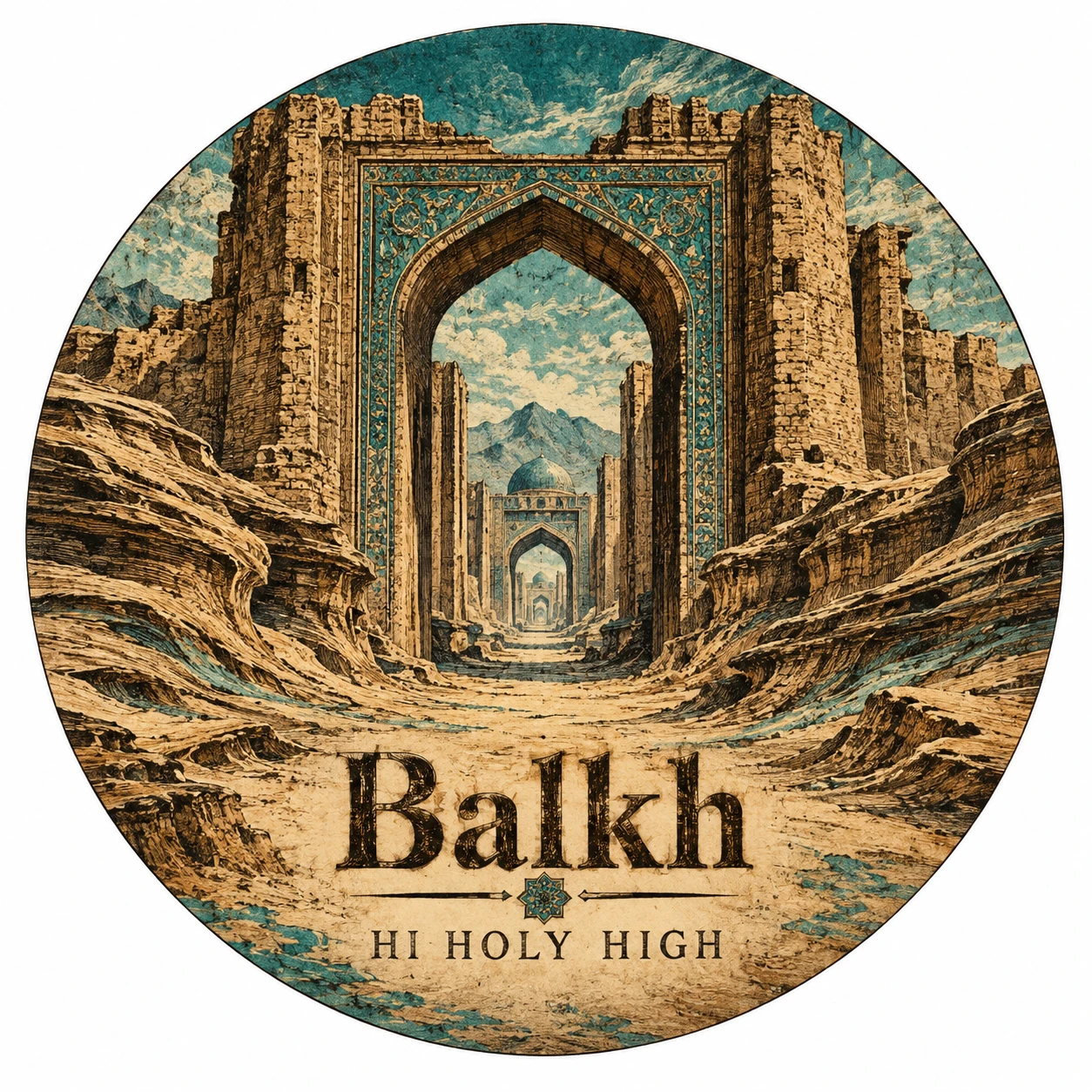 Arte provisional A-R1 · Balkh
