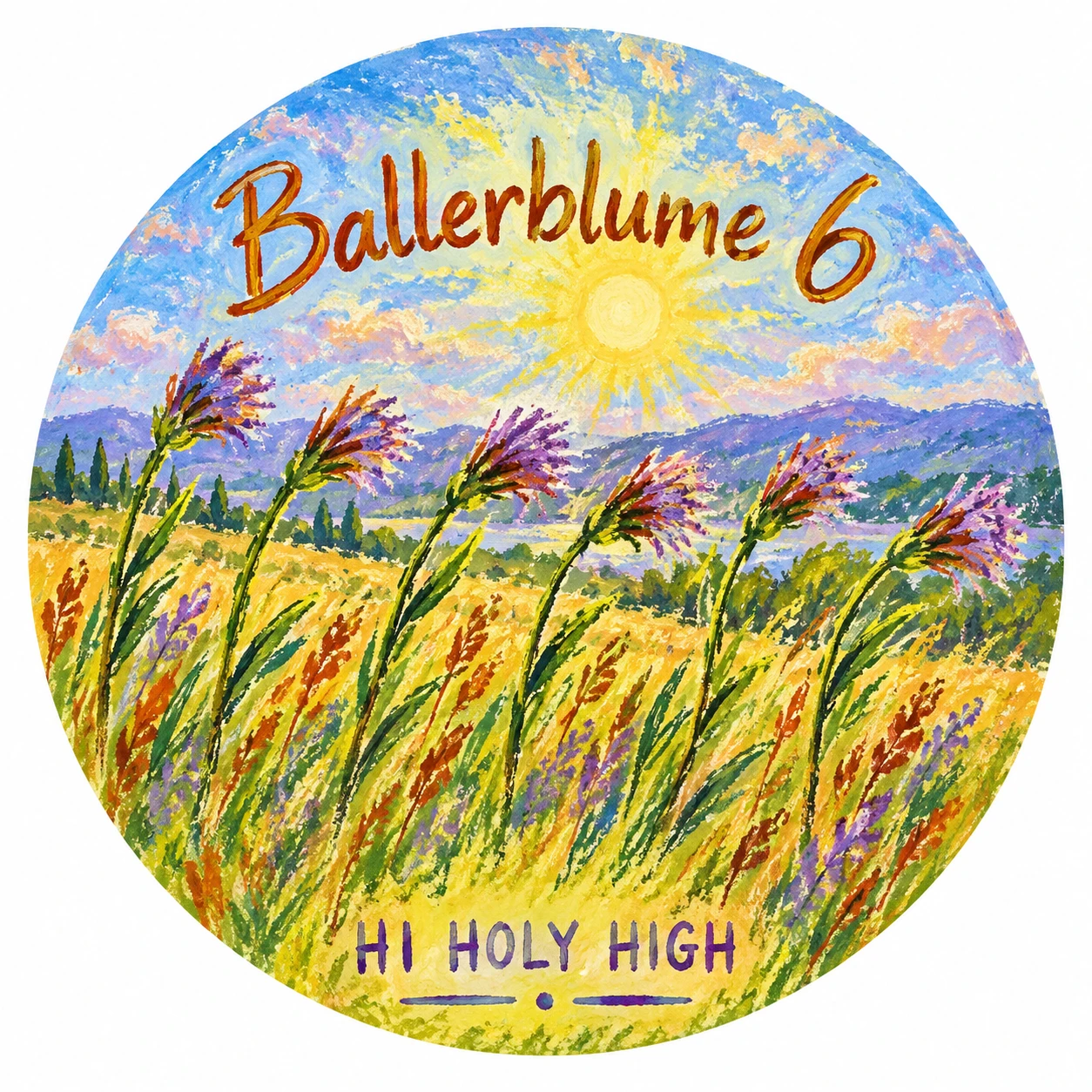 Arte provisional A-R1 · Ballerblume 6