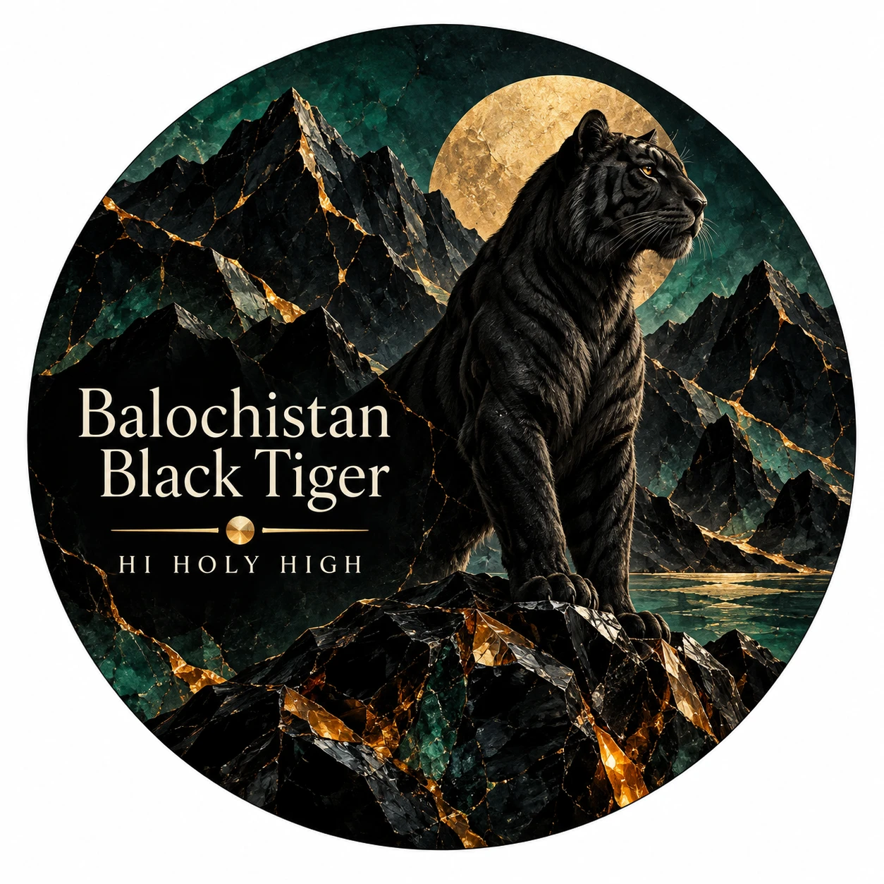 Arte provisional A-R1 · Balochistan Black Tiger