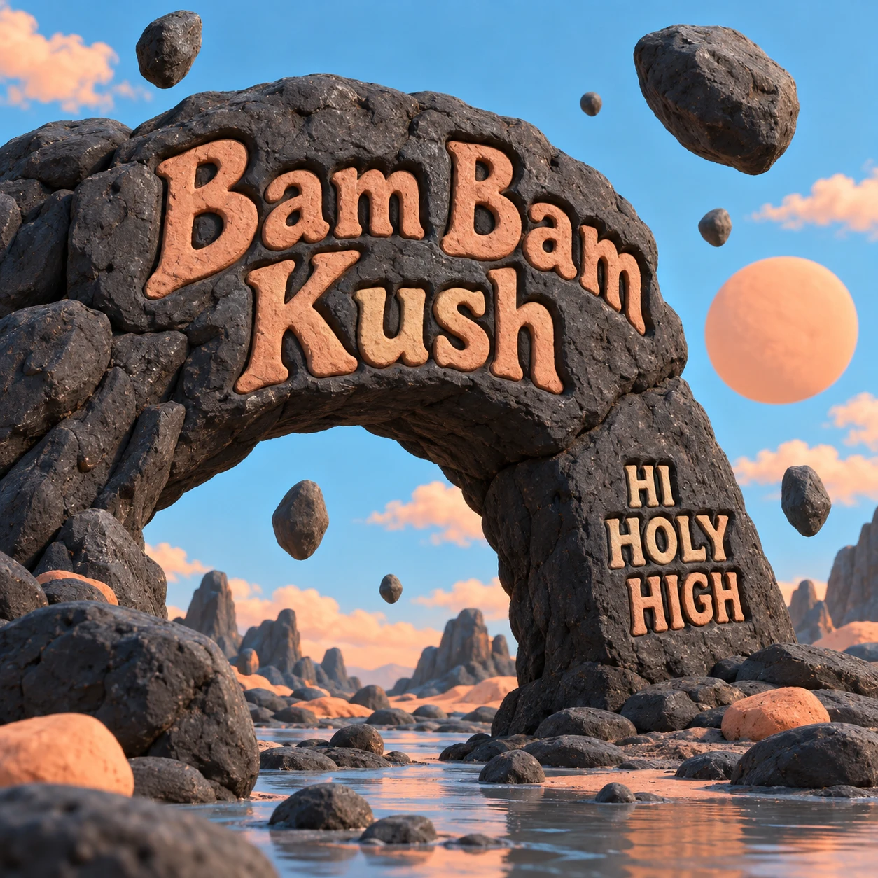 Arte provisional A-S1 · Bam Bam Kush