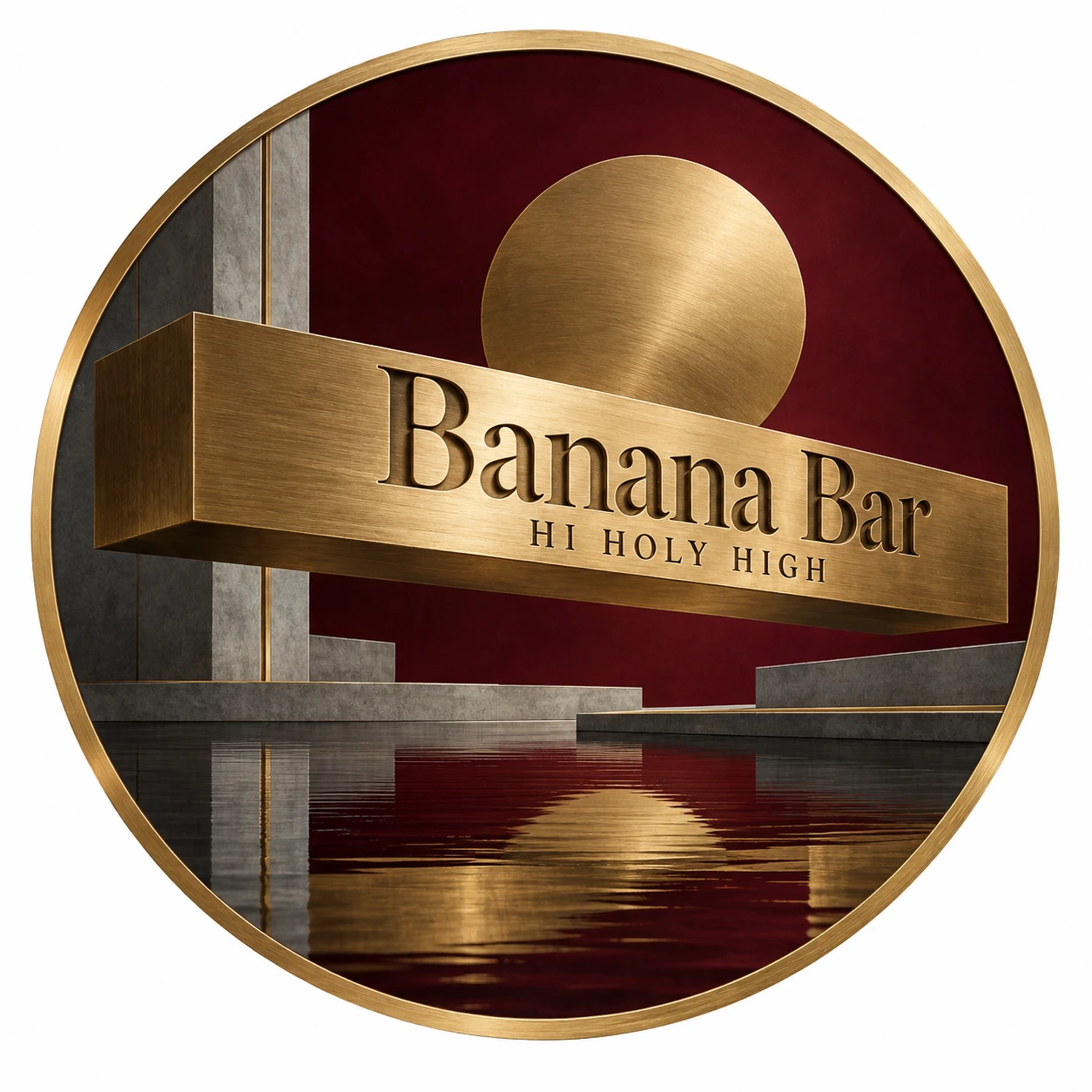 Arte provisional A-R1 · Banana Bar