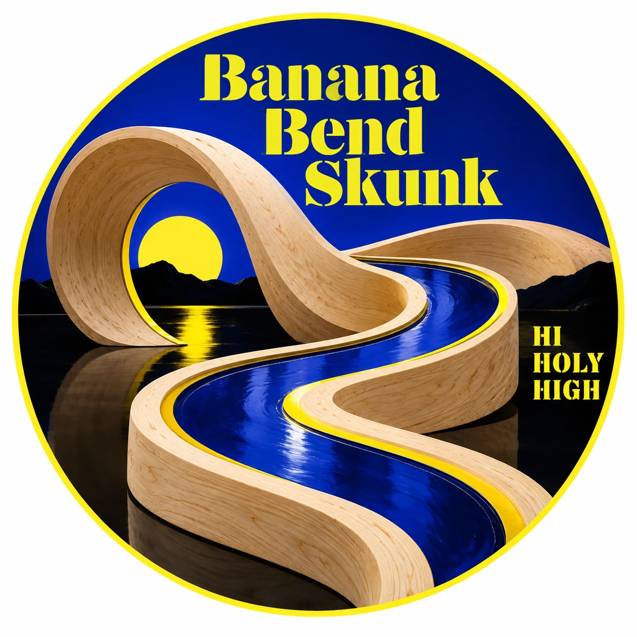 Arte provisional A-R1 · Banana Bend Skunk
