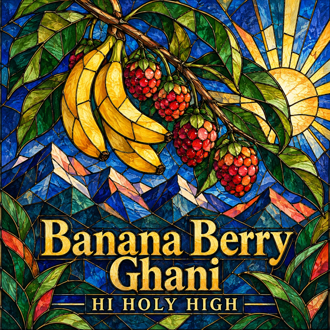 Arte provisional A-S1 · Banana Berry Ghani