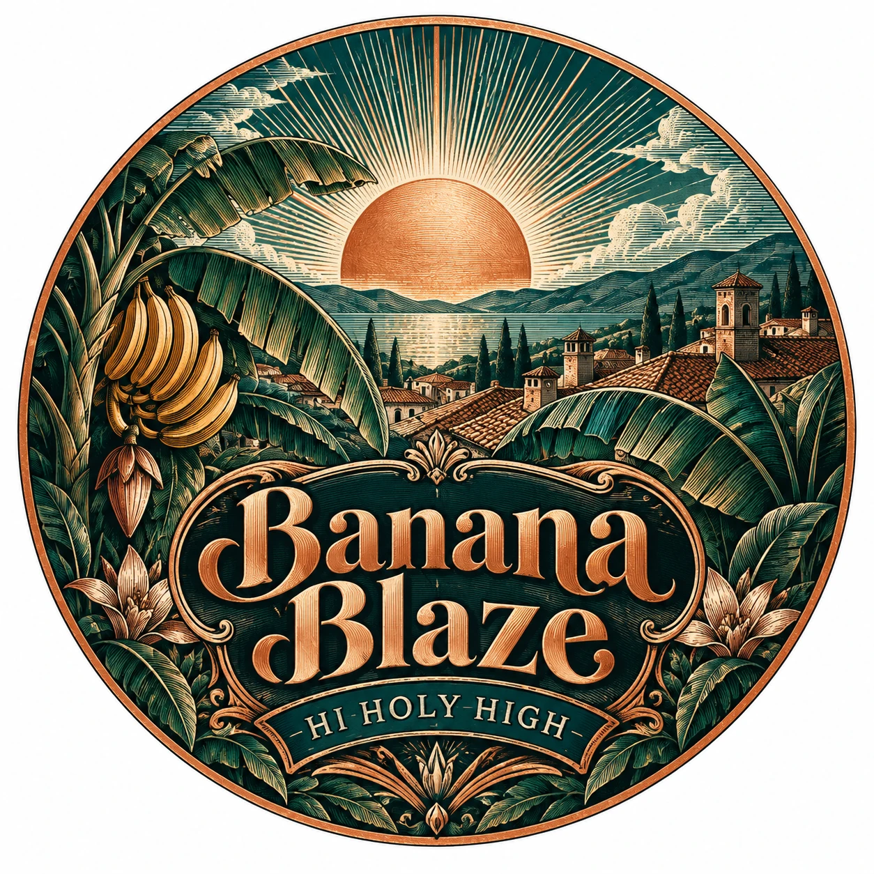 Arte provisional A-R1 · Banana Blaze