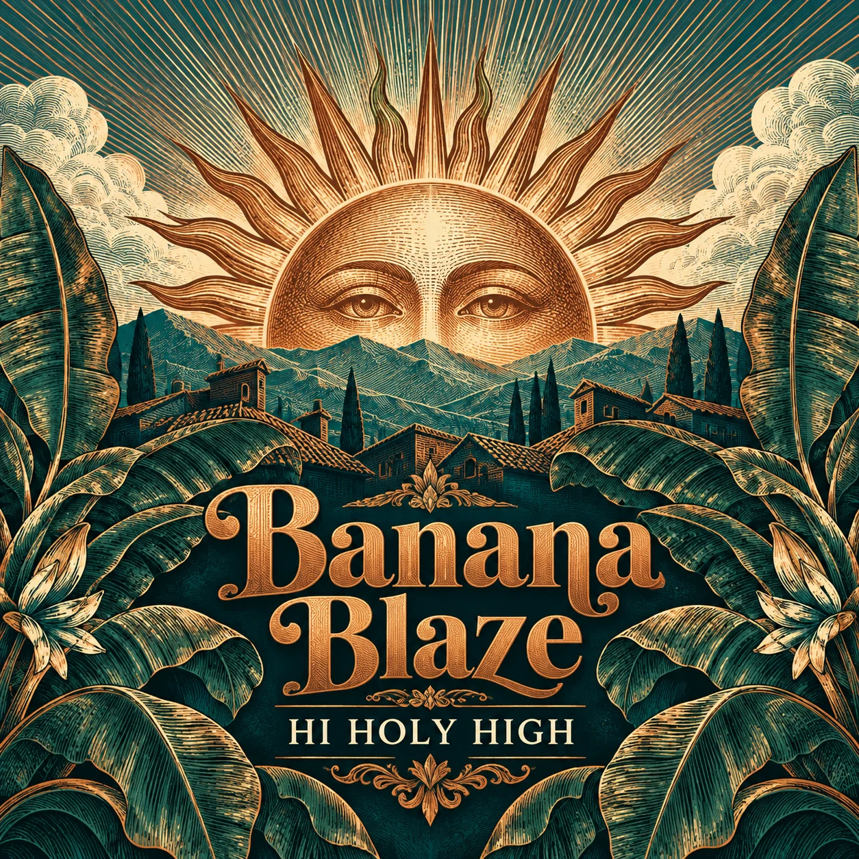 Arte provisional A-S1 · Banana Blaze