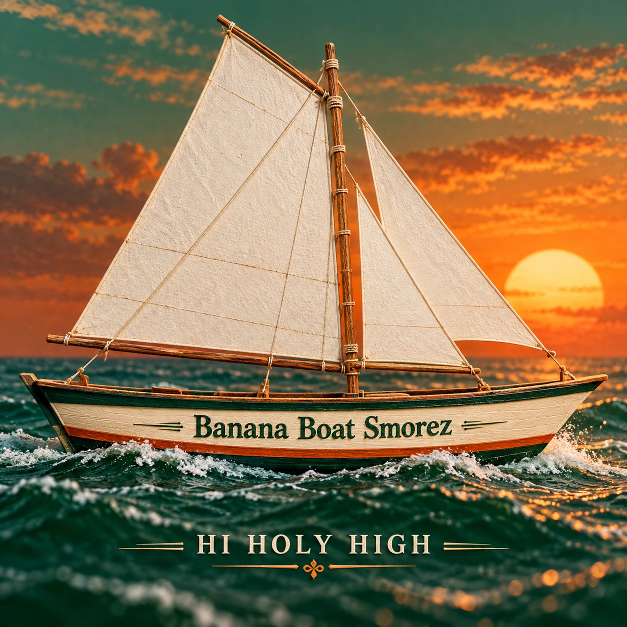 Arte provisional A-S1 · Banana Boat Smorez