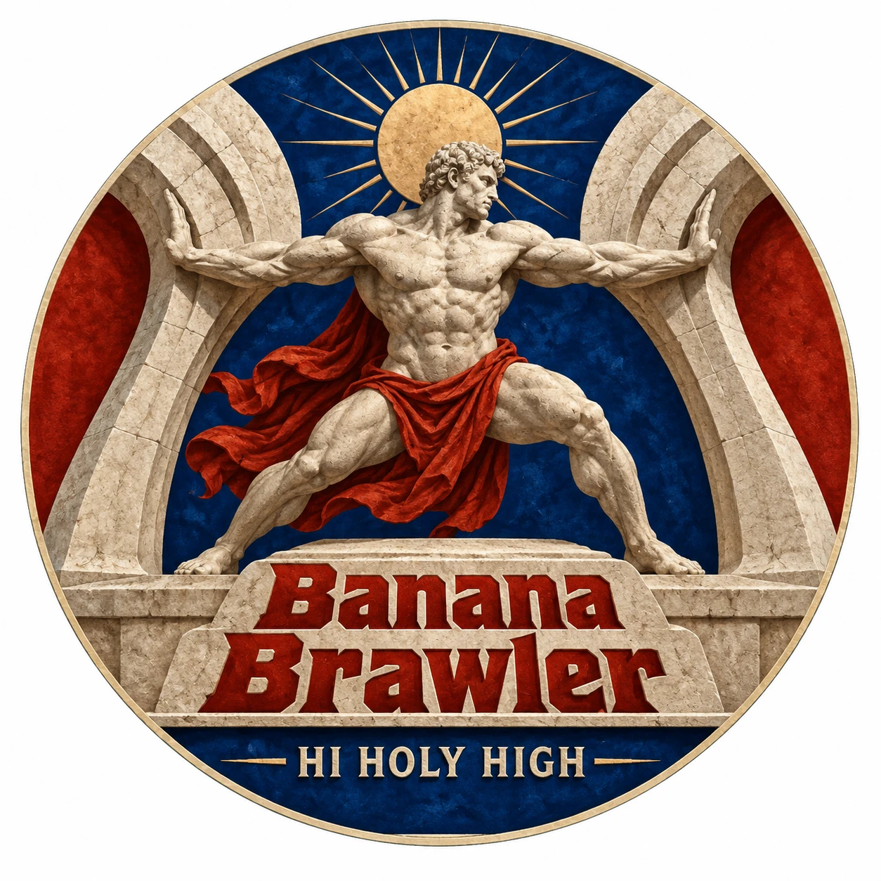 Arte provisional A-R1 · Banana Brawler