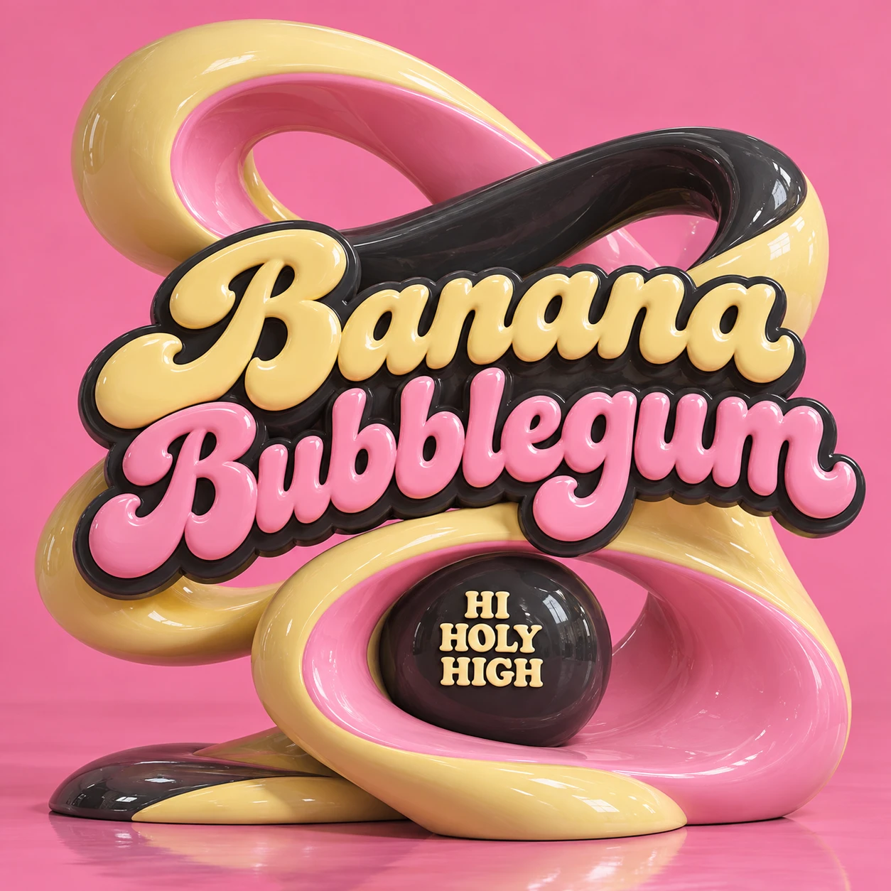 Provisional artwork A-S1 · Banana Bubblegum