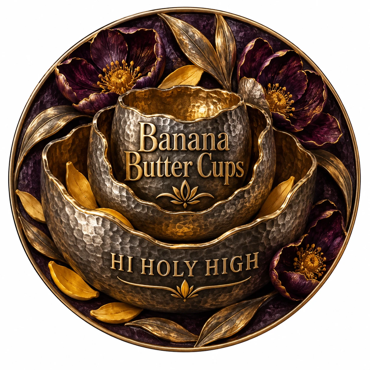 Arte provisional A-R1 · Banana Butter Cups