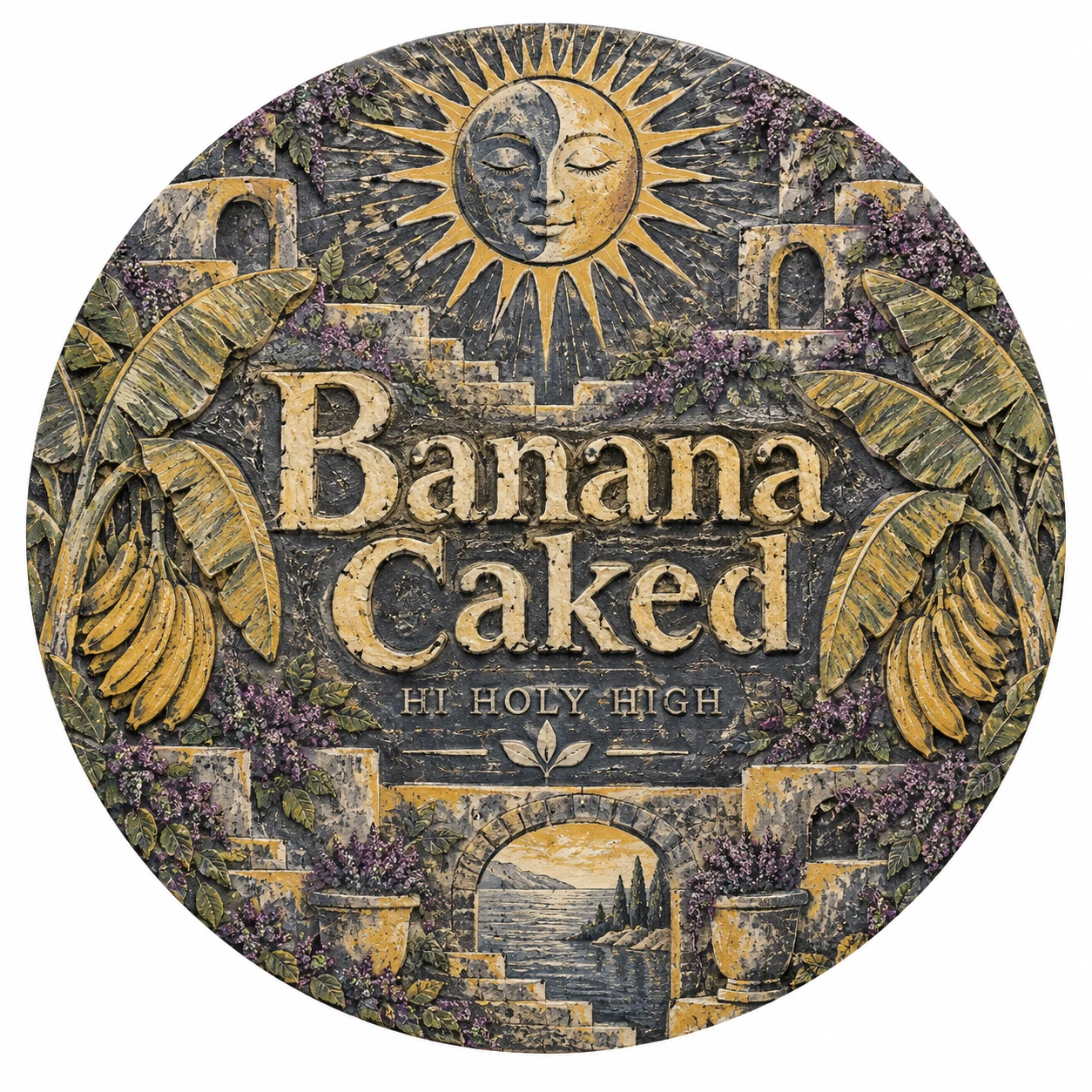 Arte provisional A-R1 · Banana Caked