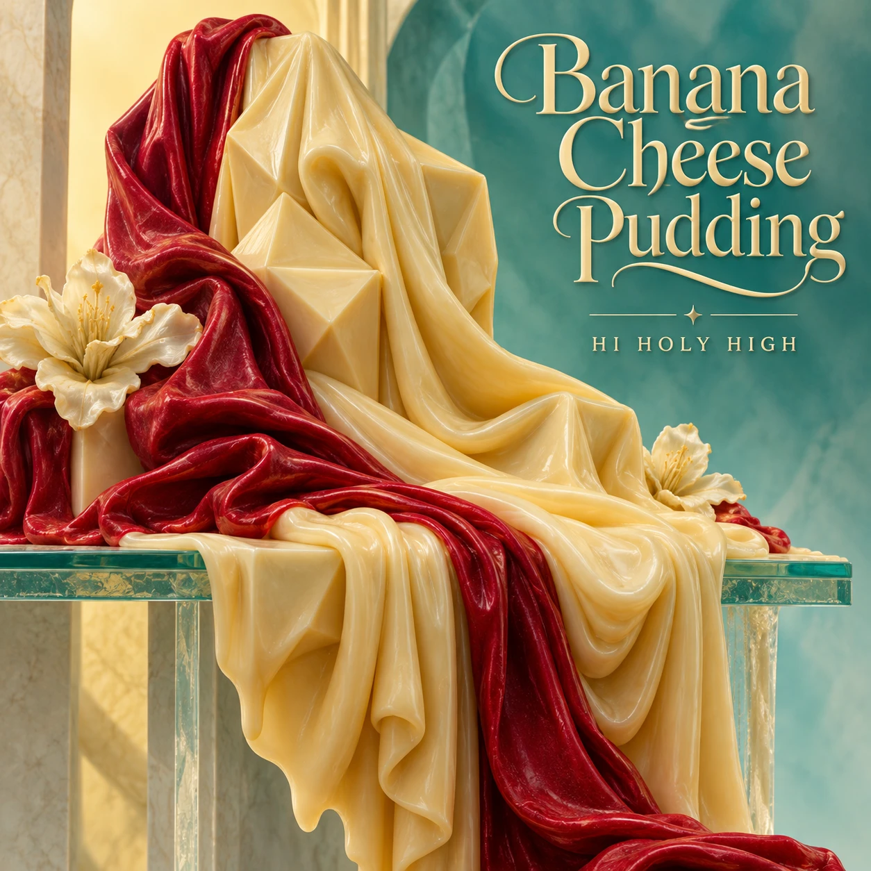 Arte provisional A-S1 · Banana Cheese Pudding