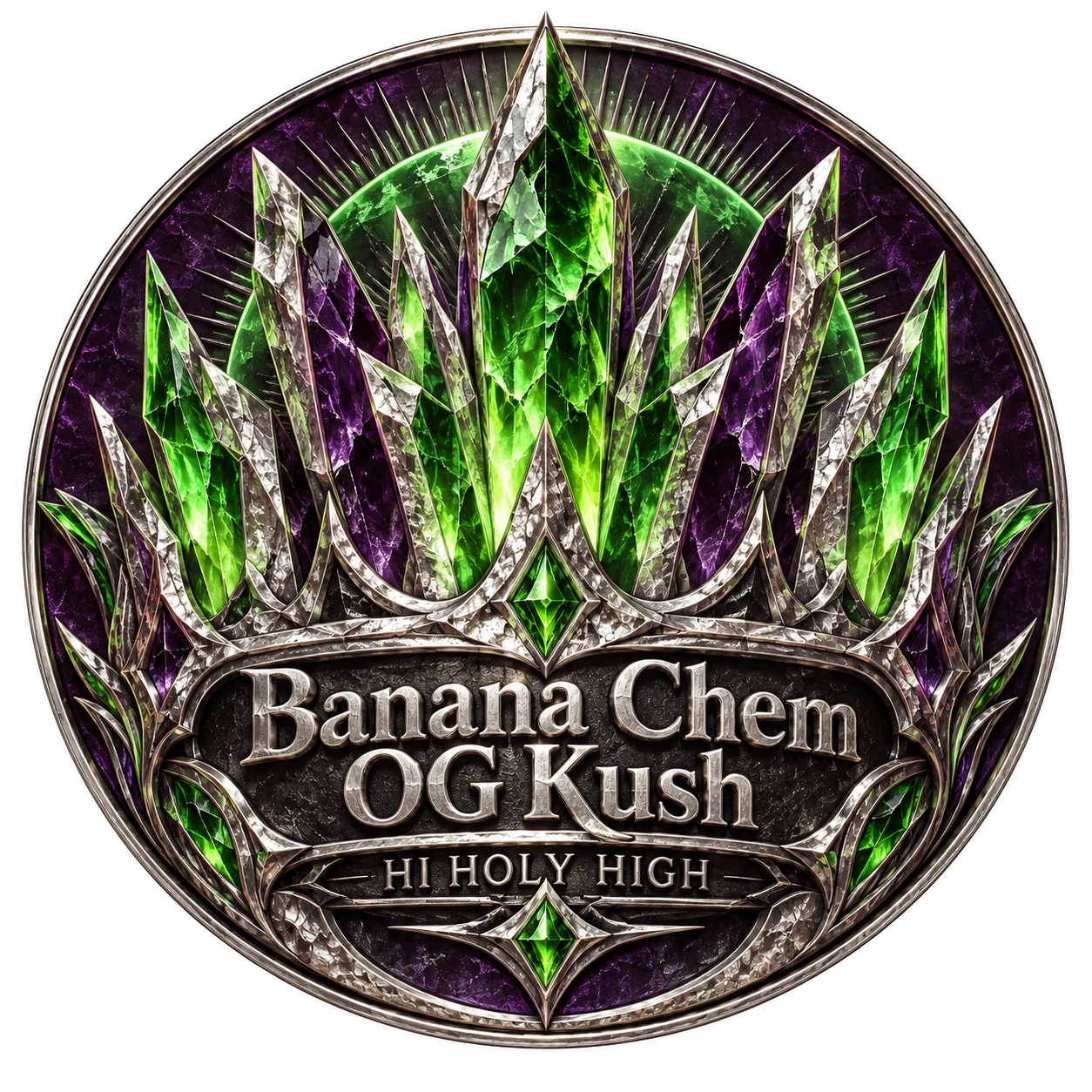 Arte provisional A-R1 · Banana Chem OG Kush