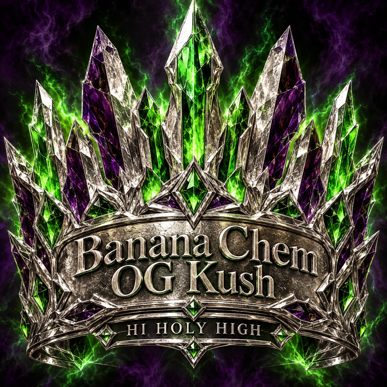 Arte provisional A-S1 · Banana Chem OG Kush