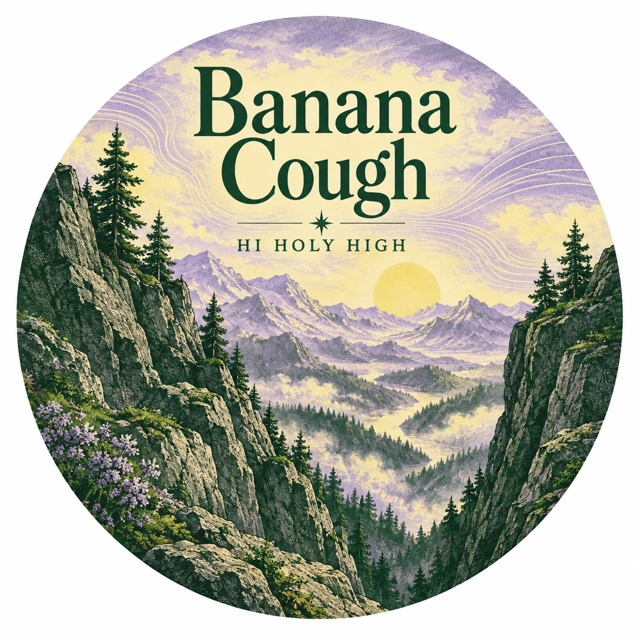 Arte provisional A-R1 · Banana Cough