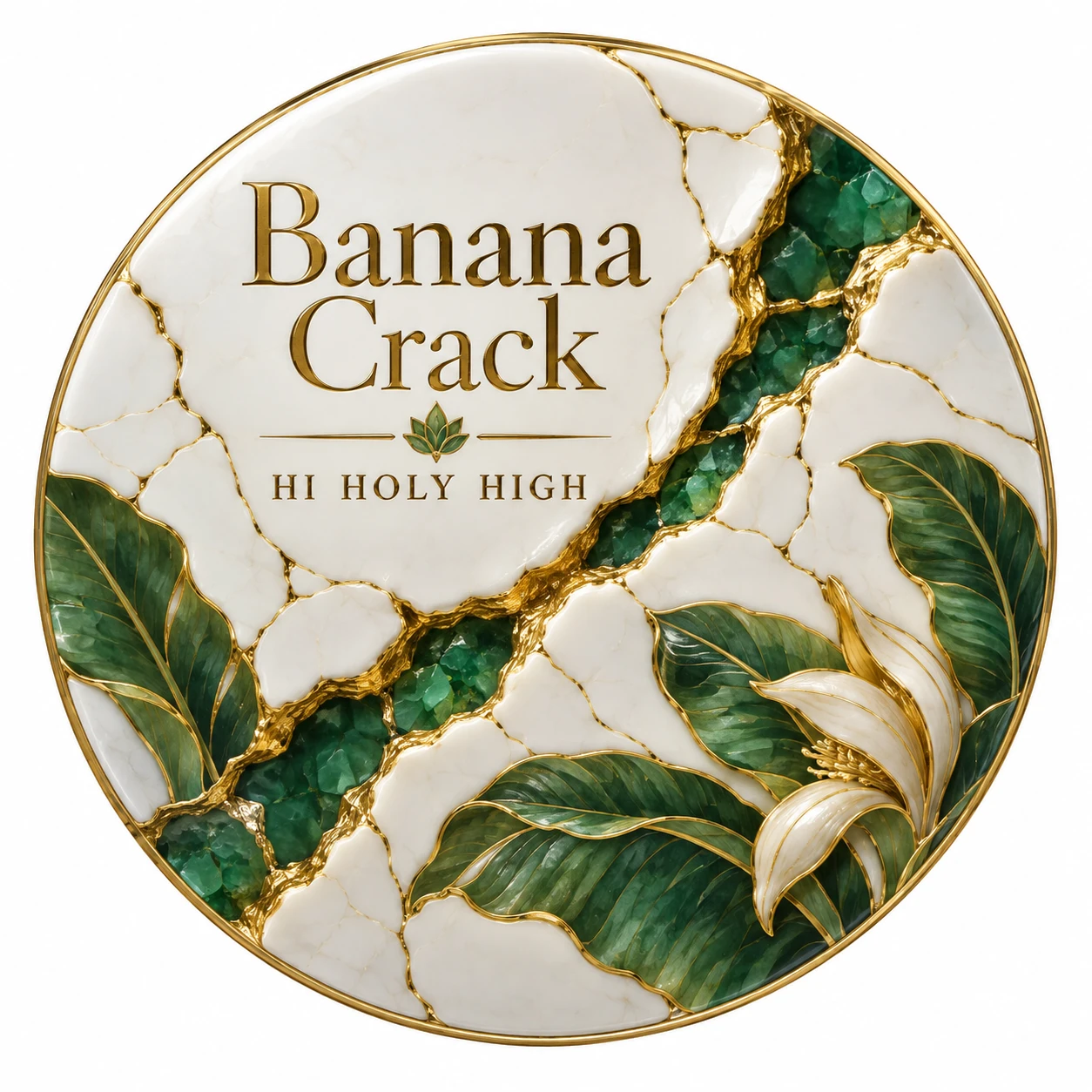 Arte provisional A-R1 · Banana Crack