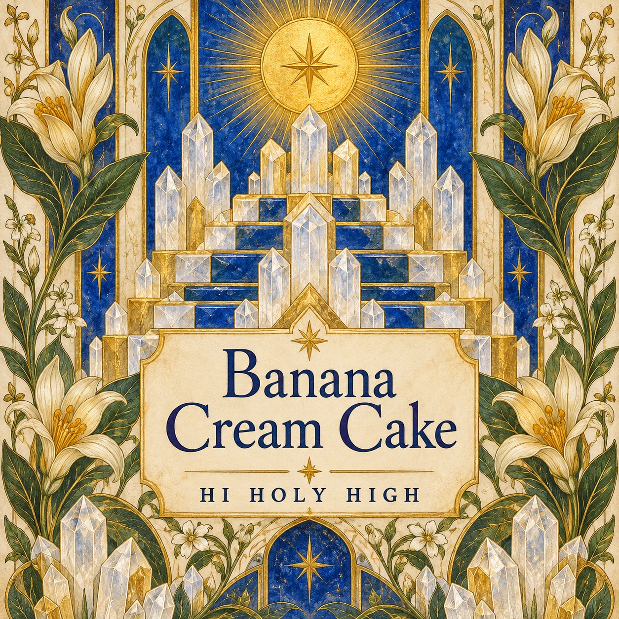 Arte provisional A-S1 · Banana Cream Cake
