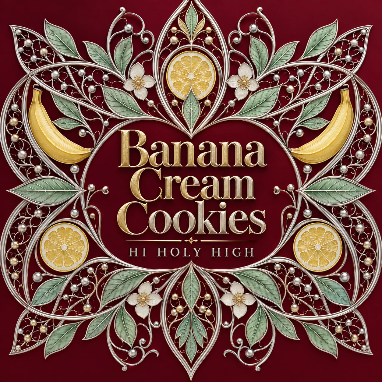 Arte provisional A-S1 · Banana Cream Cookies