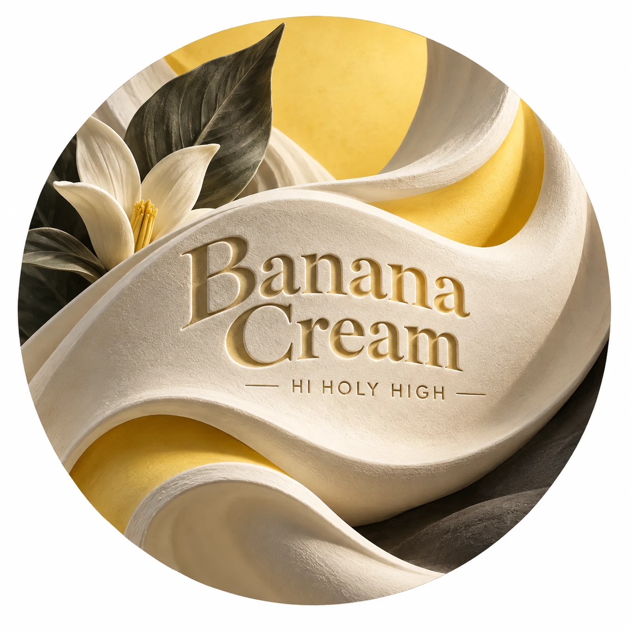 Arte provisional A-R1 · Banana Cream