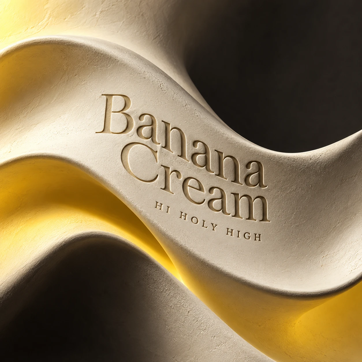 Arte provisional A-S1 · Banana Cream